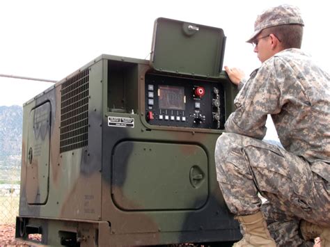 drop testing of military generators|army mobile power source testing.